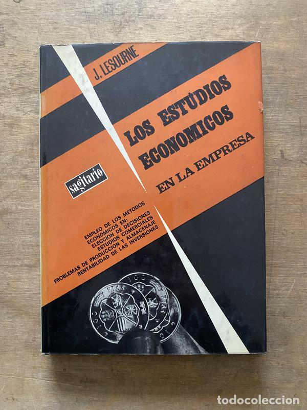 Libros: Los estudios economicos en la empresa - Lesourne J.