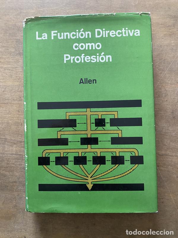 Livros em segunda m&atilde;o: La Funcion Directiva como Profesion - Allen