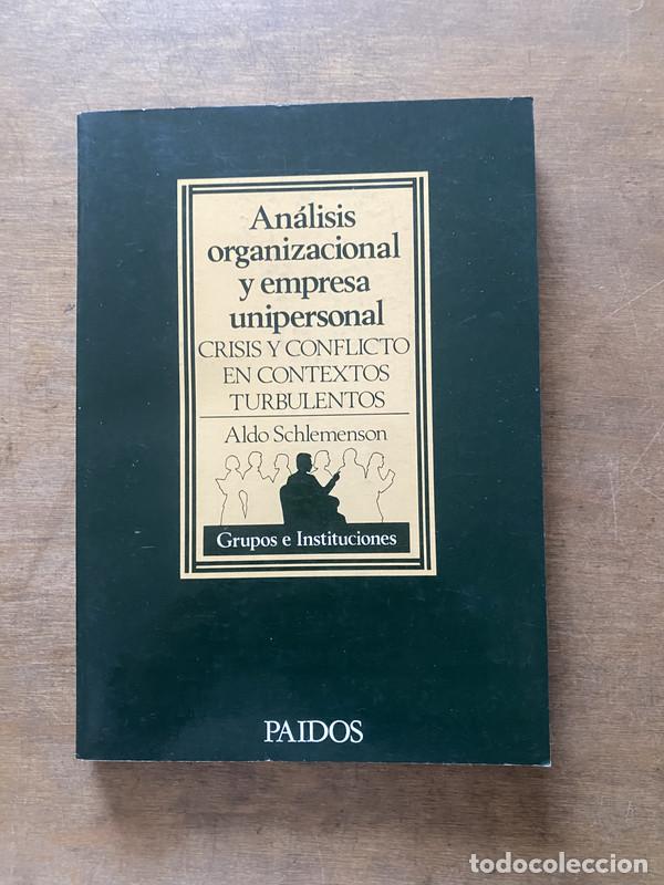 B&uuml;cher: Analisis organizacional y empresa unipersonal - Schlemenson Aldo