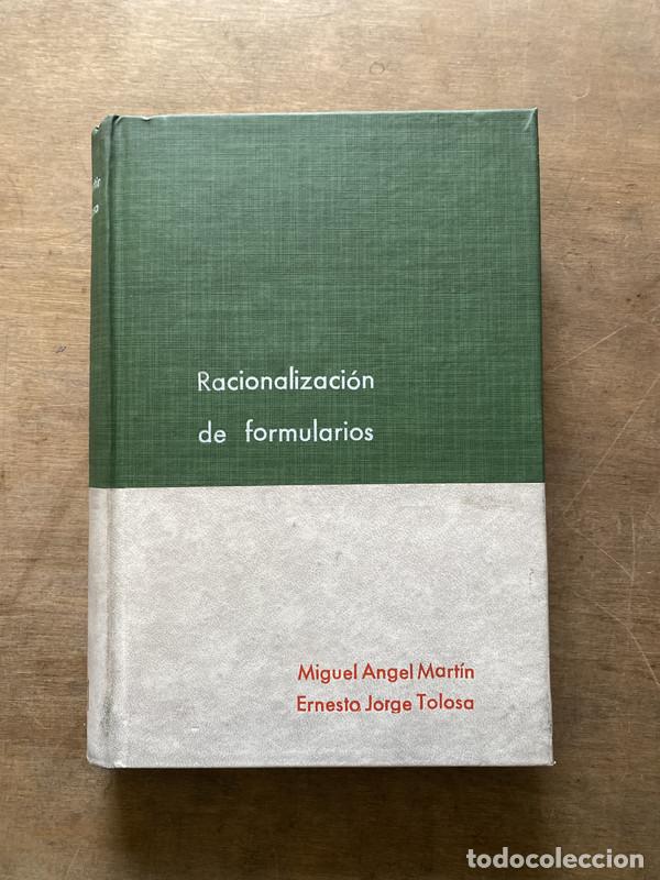 B&uuml;cher: Racionalizacion de formularios - Martin Miguel Angel / Tolosa Ernesto Jorge
