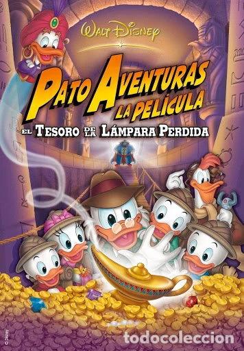 Libros: El Tesoro de la L&aacute;mpara Perdida. Pato Aventuras la Pel&iacute;cula Videovideo- 8422397110827