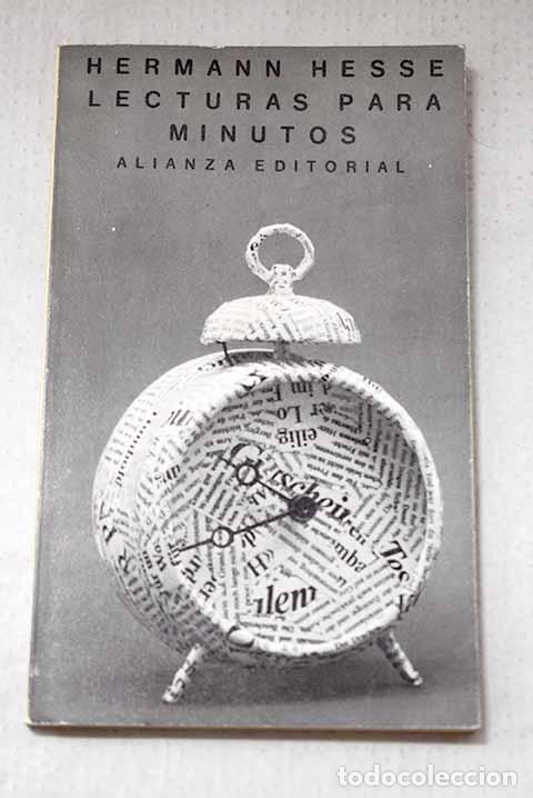 Libros: Lecturas para minutos: pensamientos extraidos de sus libros y cartas.- Hesse, Hermann