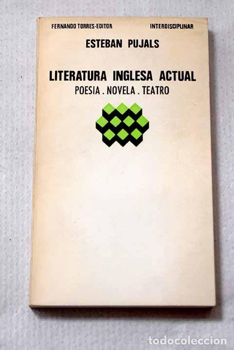 Livros em segunda m&atilde;o: Literatura inglesa actual: (esbozos de poes&iacute;a, novela y teatro).- Pujals, Esteban