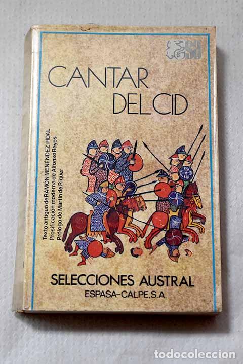 books: Cantar del Cid: : Espasa Calpe.