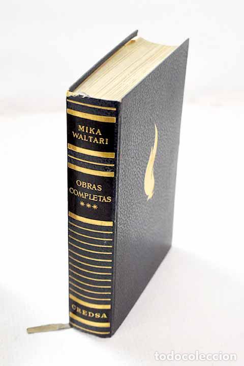Libri di seconda mano: Obras completas, Tomo III.- Waltari, Mika