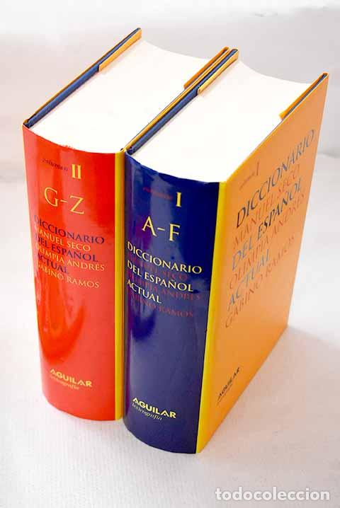 Libri di seconda mano: Diccionario del espa&ntilde;ol actual.- Seco, Manuel
