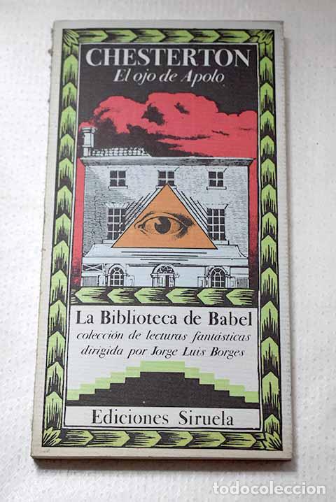 B&uuml;cher: El Ojo de Apolo: Chesterton, G. K..- Chesterton, G. K.