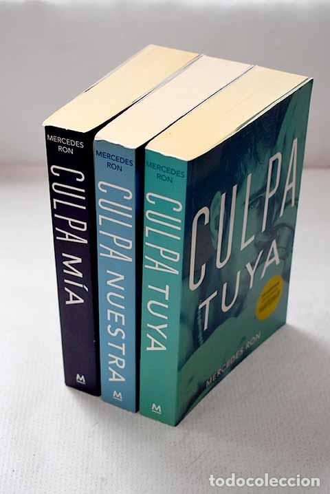 Libros: Culpa tuya ; Culpa m&iacute;a ; Culpa nuestra.- Ron, Mercedes