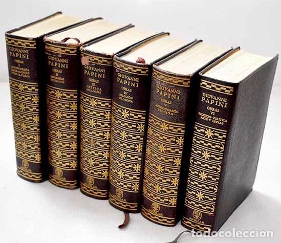 Libros: Obras: Papini, Giovanni.- Papini, Giovanni