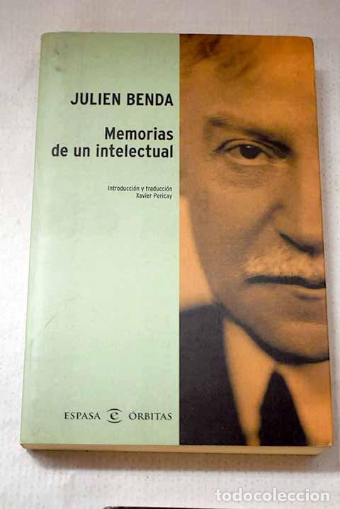 Libros: Memorias de un intelectual.- Benda, Julien