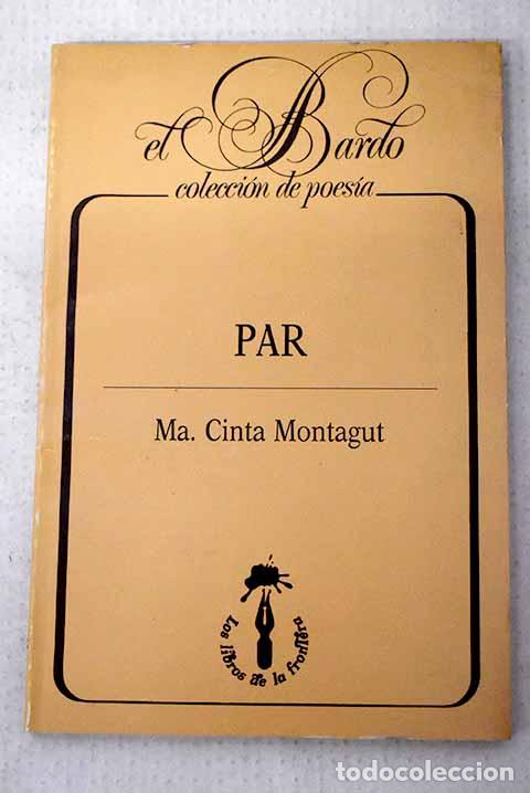 Libros: Par: Montagut, Mar&iacute;a Cinta.- Montagut, Mar&iacute;a Cinta