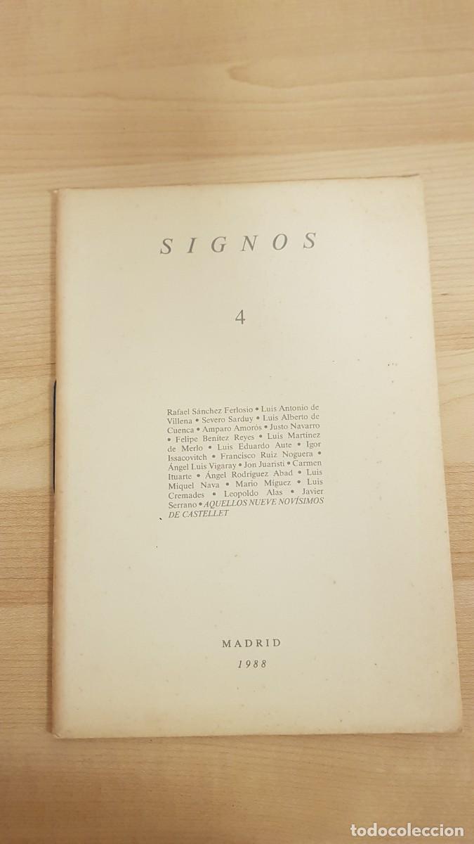 Libros: Signos 4 Leopoldo Alas El Observatorio Ediciones Madrid 1988