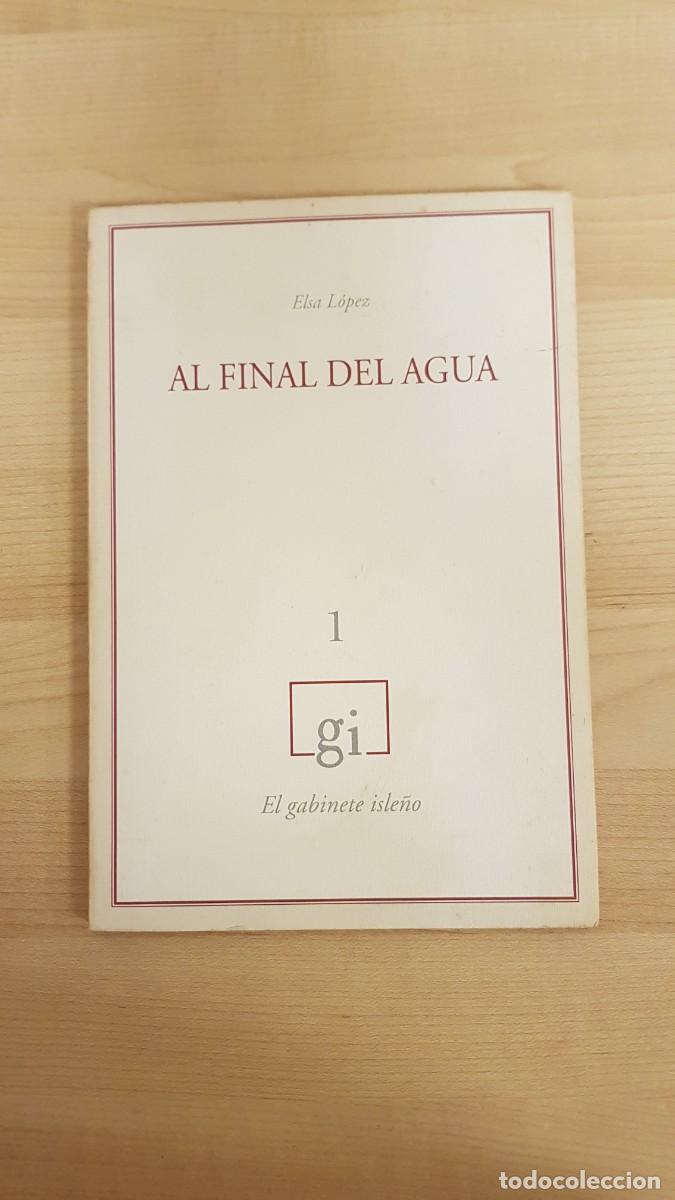 Libros: Al Final del Agua Elsa Lopez Gabinete Isle&ntilde;o Jaime Fernandez Vera Primera Edicion 1993