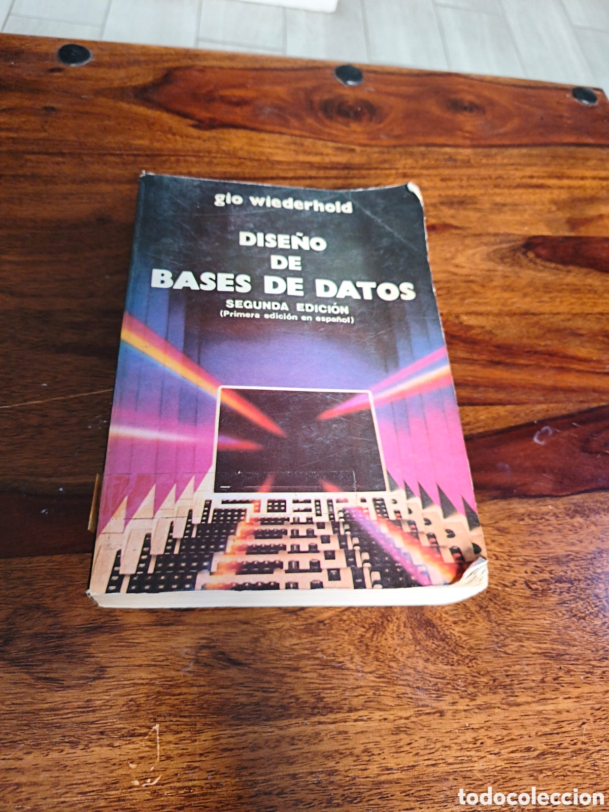Libros: Dise&ntilde;o de base de datos gio wiederhold