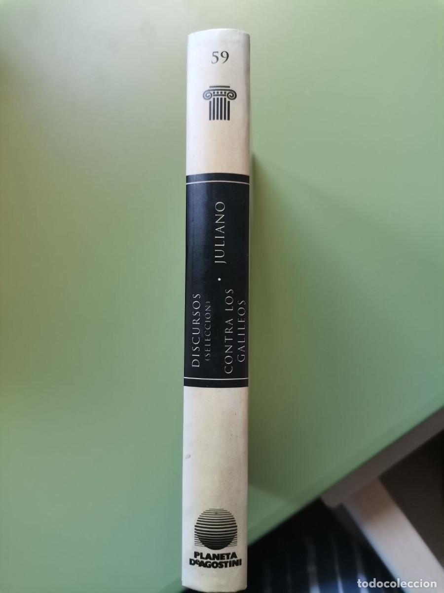 Libros: Discursos. Contra los galileos - Juliano - Foto 2