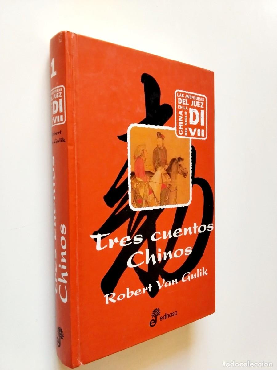 Libros: Robert Van Gulik - Tres cuentos chinos. Los tres primeros casos del juez Di (con diez dibujos del au