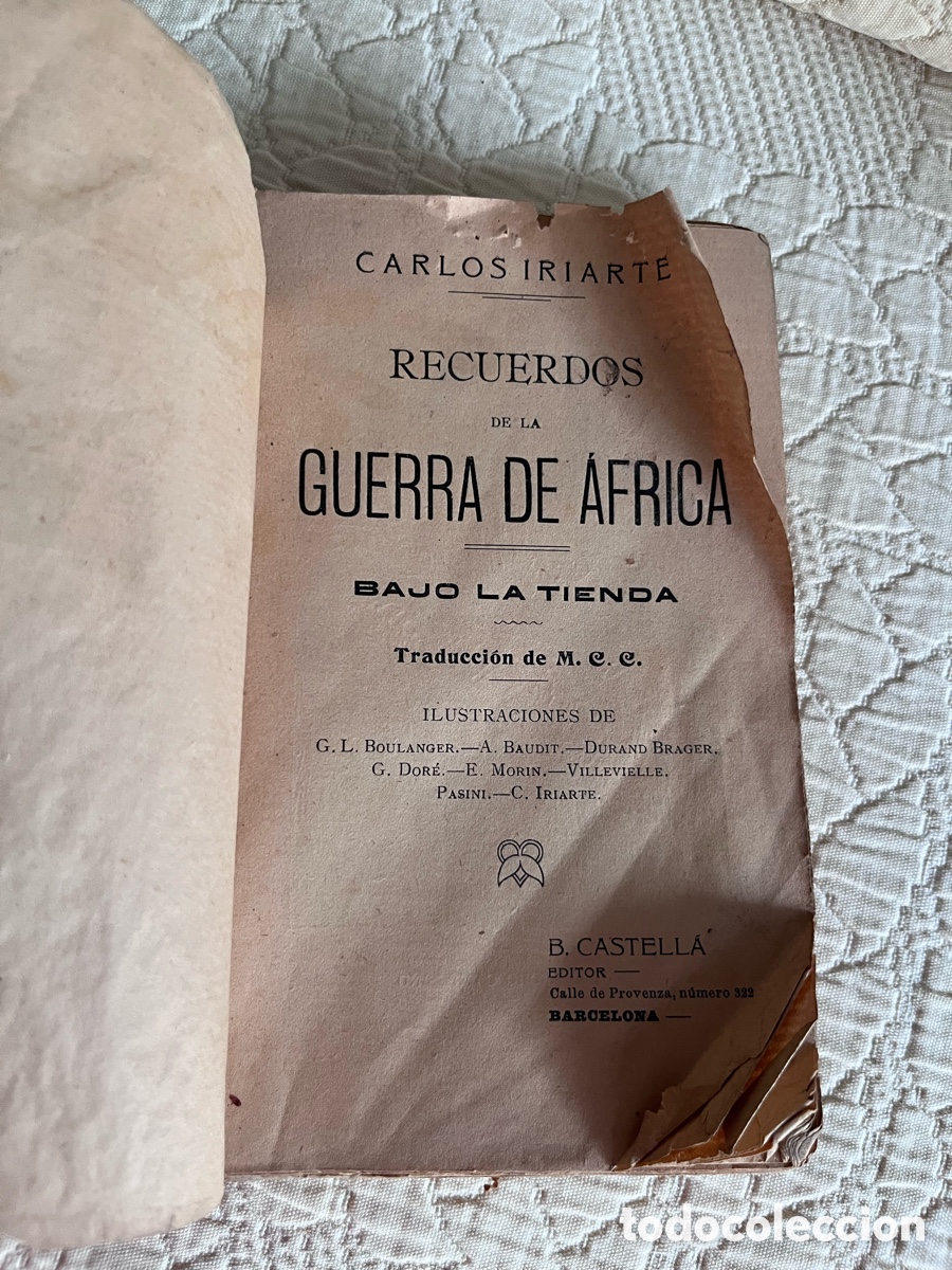 B&uuml;cher: Recuerdos de la guerra de &Aacute;frica