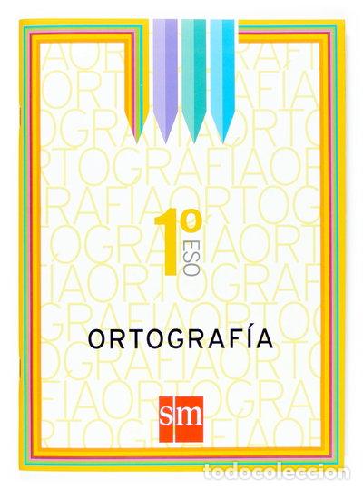 books: Ortograf&iacute;a. 1 ESO- 9788467511390
