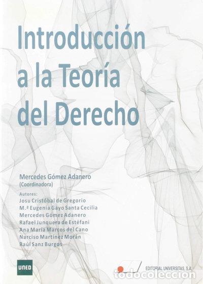 books: Introducci&oacute;n a la Teor&iacute;a del Derecho- 9788479914745