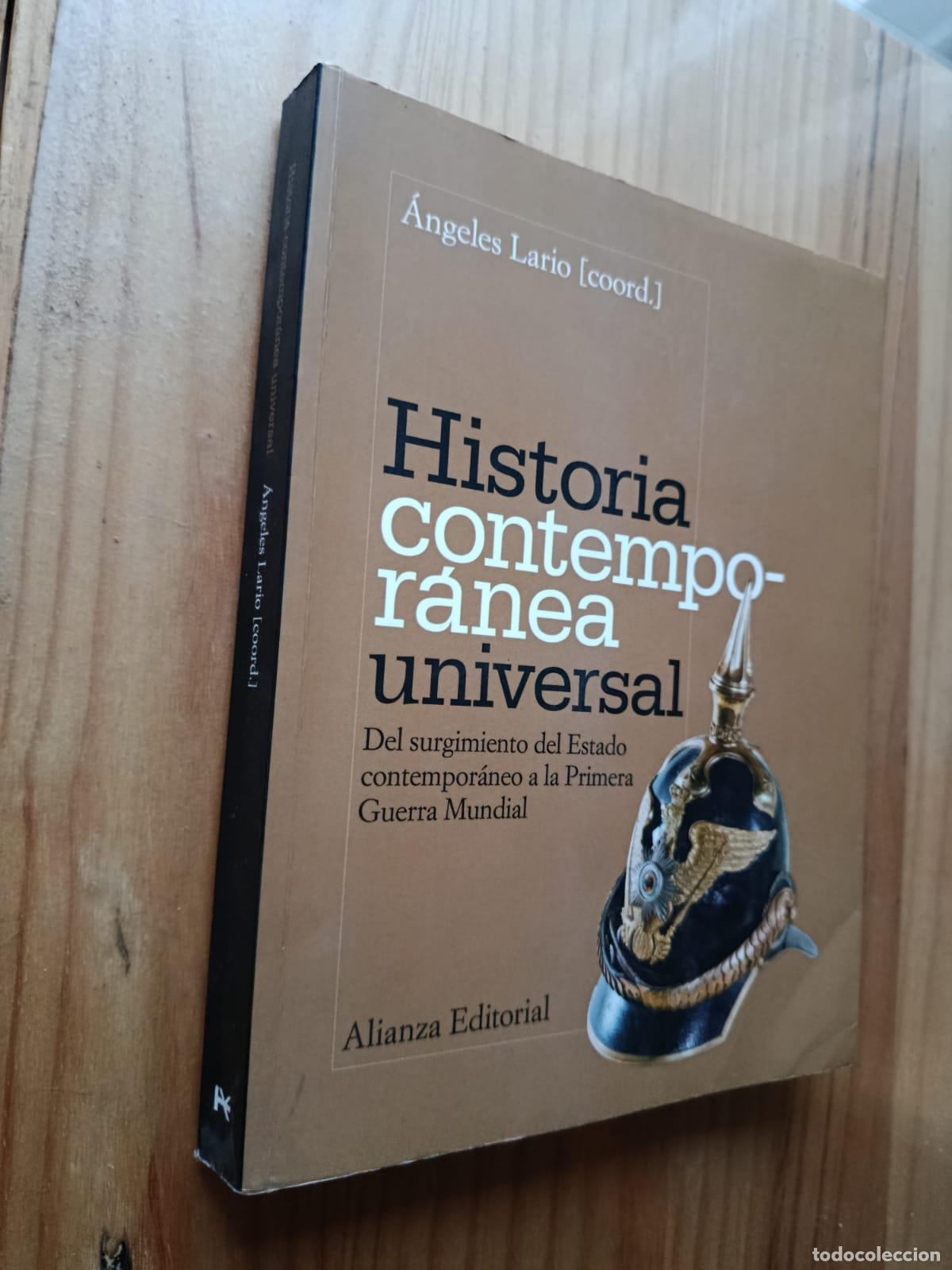 Libros: ISTORIA CONTEMPORANEA UNIVERSAL: DEL SURGIMIENTO DEL ESTADO CONT EMPORANEO A LA 1&ordf; GUERRA MUNDIAL -