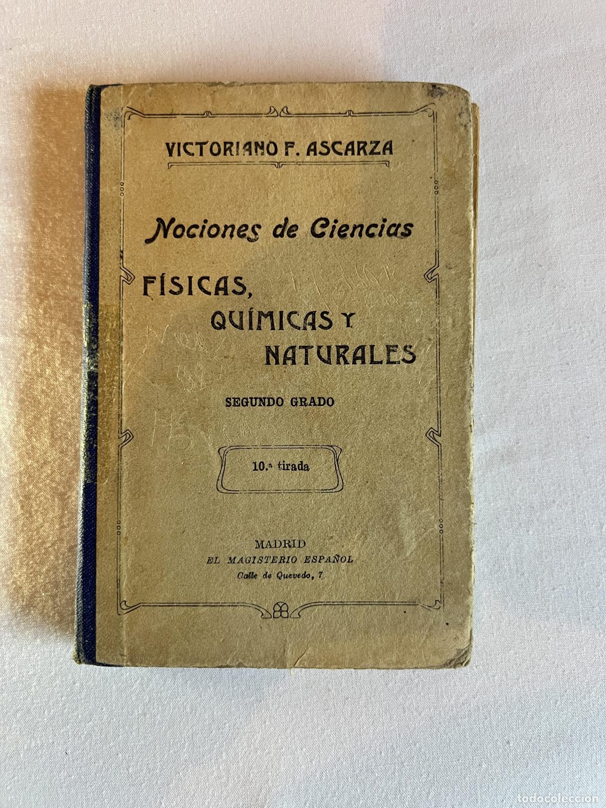 Libros: Lote 2 manuales de ciencias - Nociones + Soluciones de F&iacute;sica - Varios