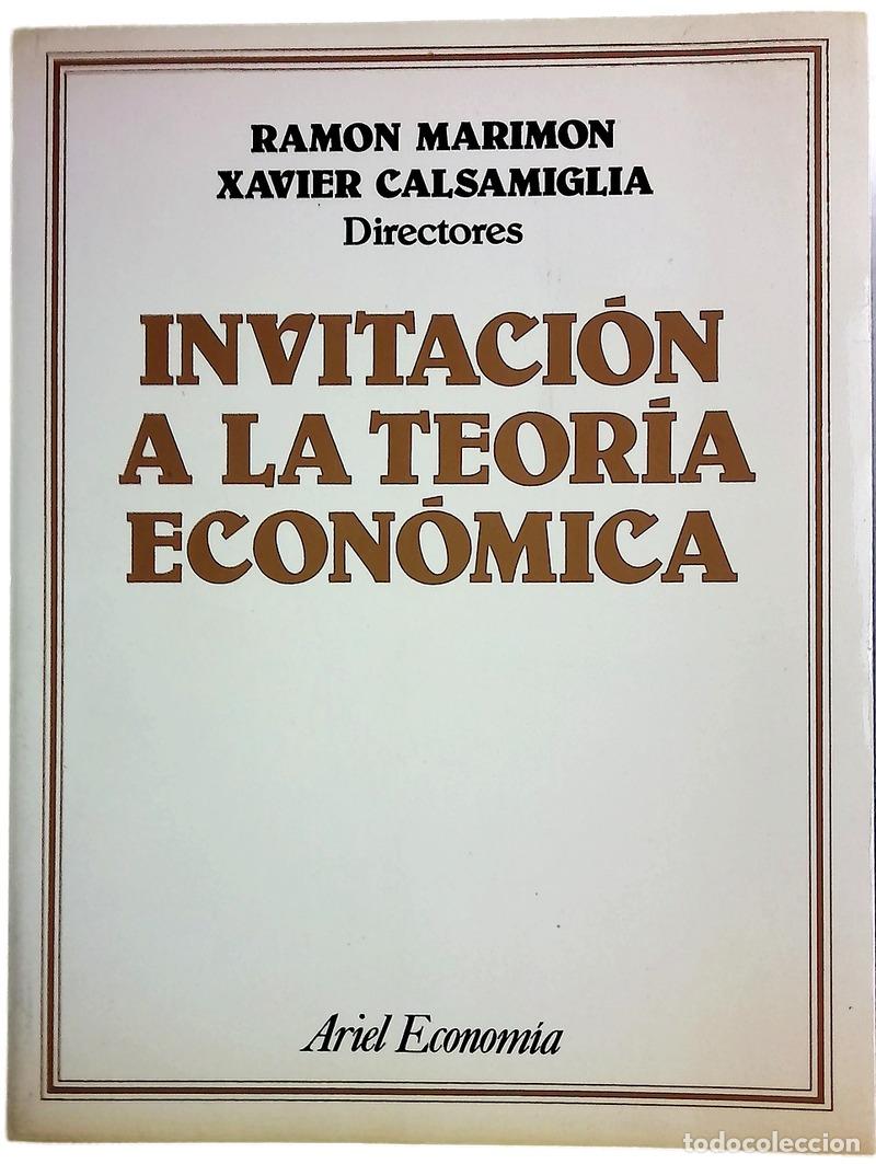 Libros: Invitaci&oacute;n a la teor&iacute;a econ&oacute;mica