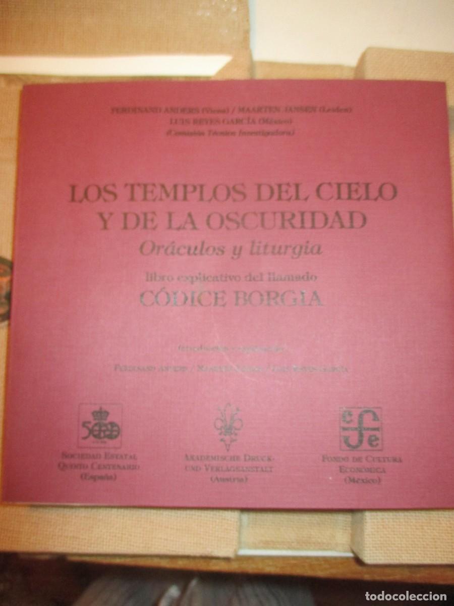 Libros: C&Oacute;DICE BORGIA ( P.F. Messicano 1)(Facsimil + estudio) W41470 - Foto 6