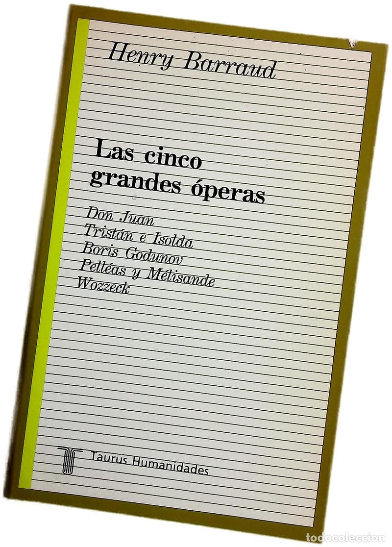 Libros: Las cinco grandes &oacute;peras - Barraud, Henry; Temes, Agust&iacute;n