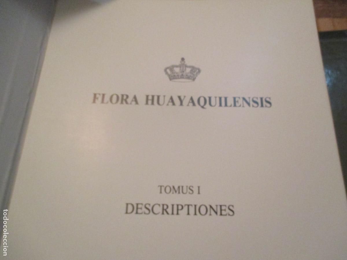 Libros: FLORA HUAYAQUILENSIS (facsimil) W41471 - Foto 2