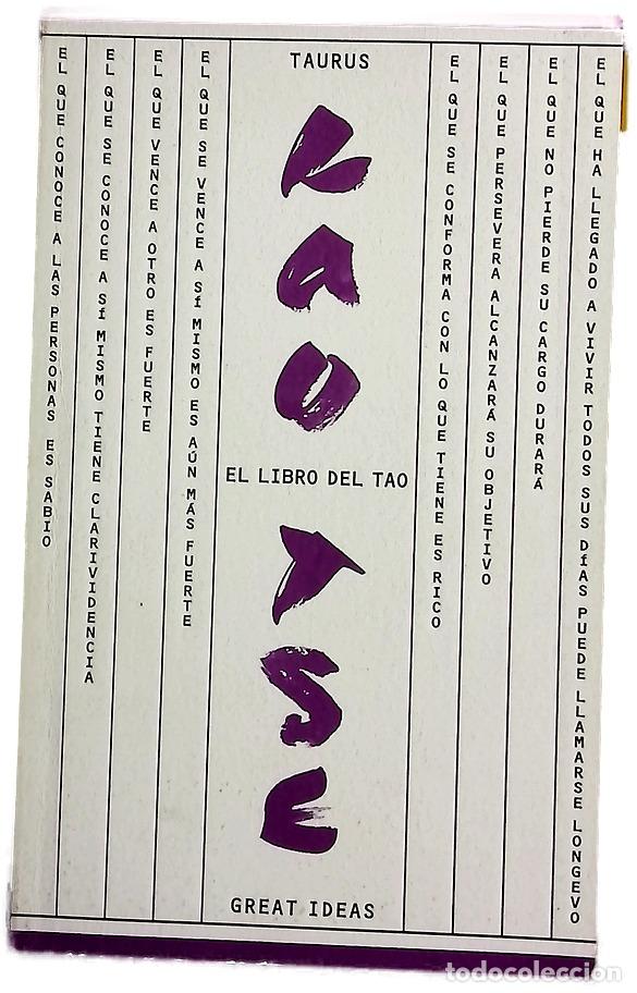 Livres: El libro del Tao - Laozi; Golden, Se&aacute;n