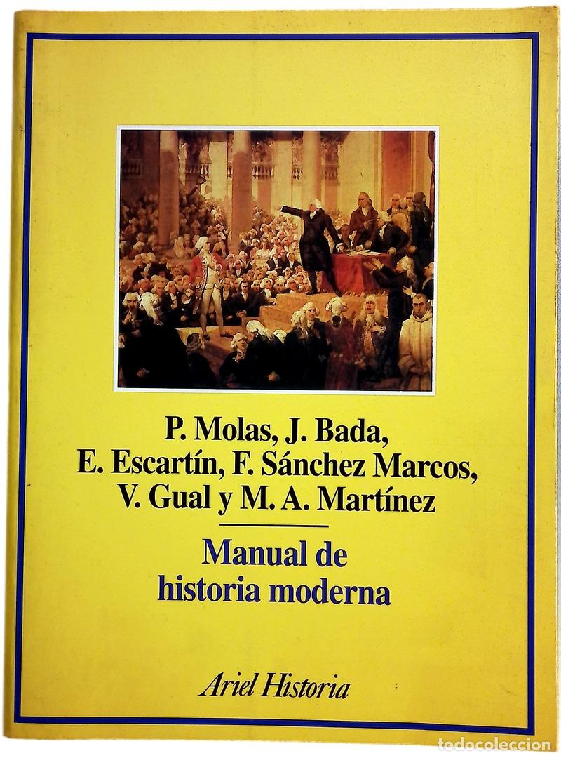 Libros: Manual de historia moderna