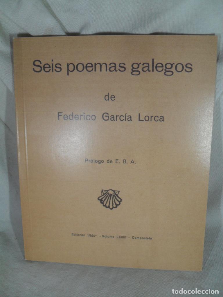Livros em segunda m&atilde;o: SEIS POEMAS GALEGOS - FEDERICO GARCIA LORCA