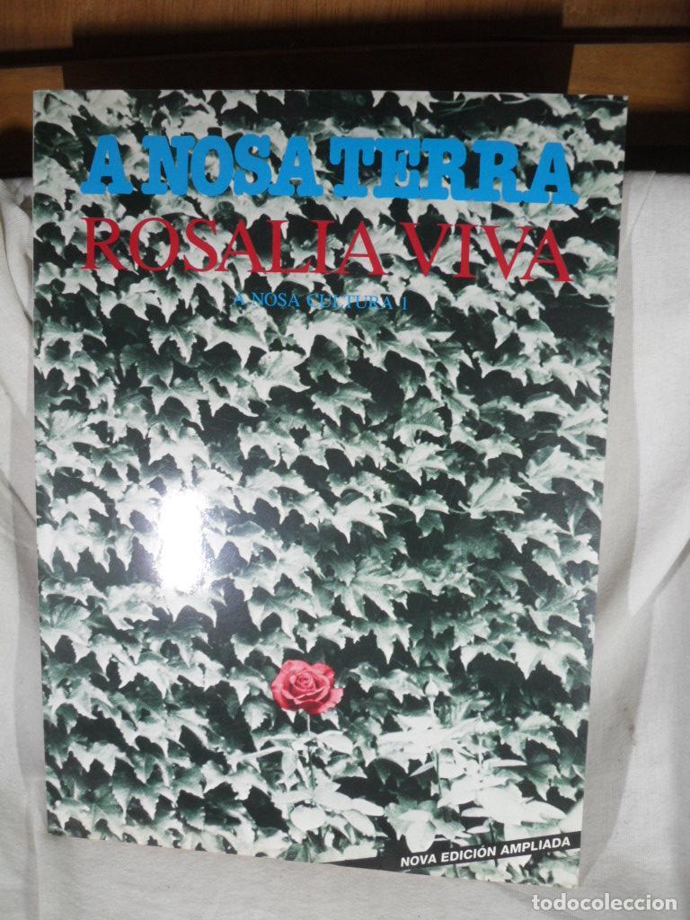 Libros: A NOSA TERRA ROSALIA VIVA - VARIOS