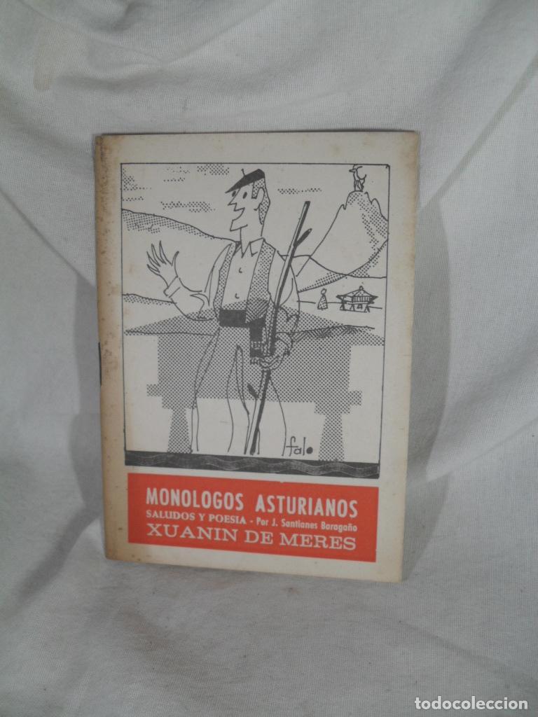 Livros em segunda m&atilde;o: MONOLOGOS ASTURIANOS SALUDOS Y POESIA - J SANTIANES BARAGA&Ntilde;O