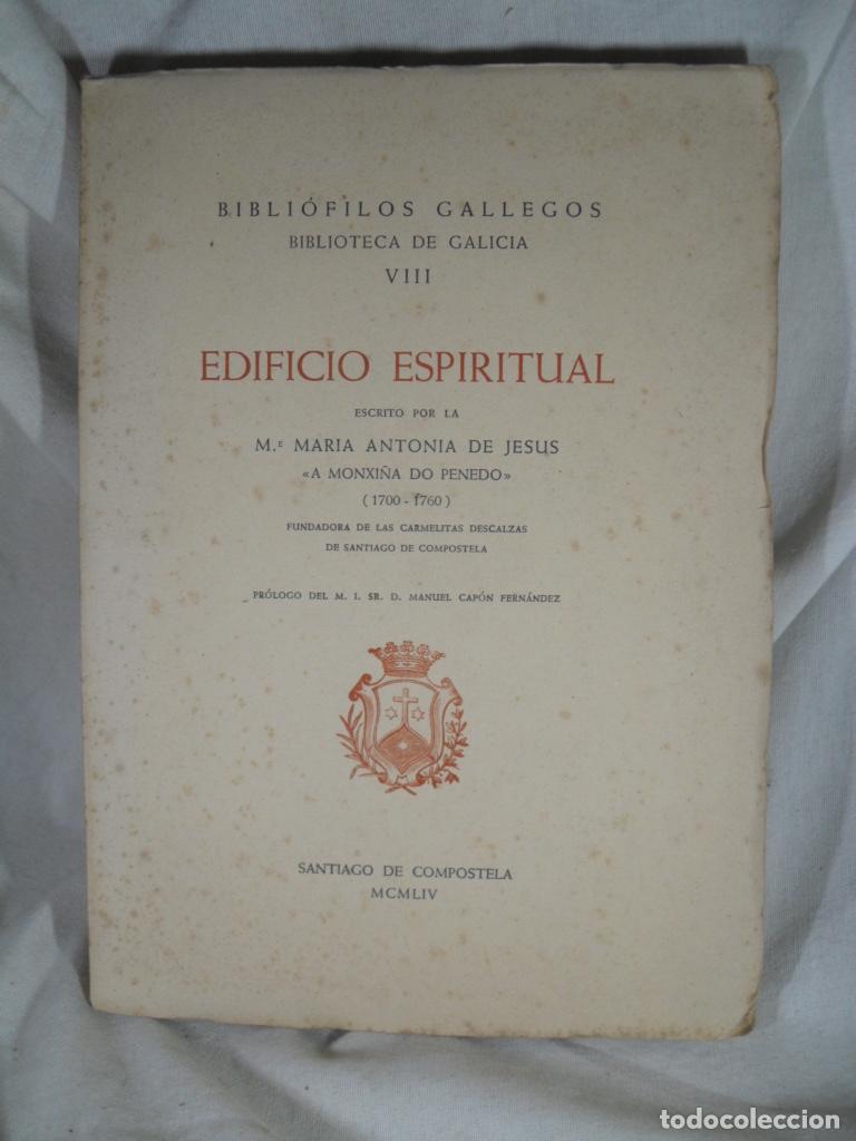 Livros em segunda m&atilde;o: EDIFICIO ESPIRITUAL - MARIA ANTONIA DE JESUS