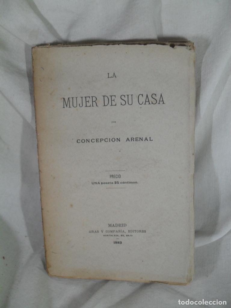 Livres: LA MUJER DE SU CASA - CONCEPCION ARENAL