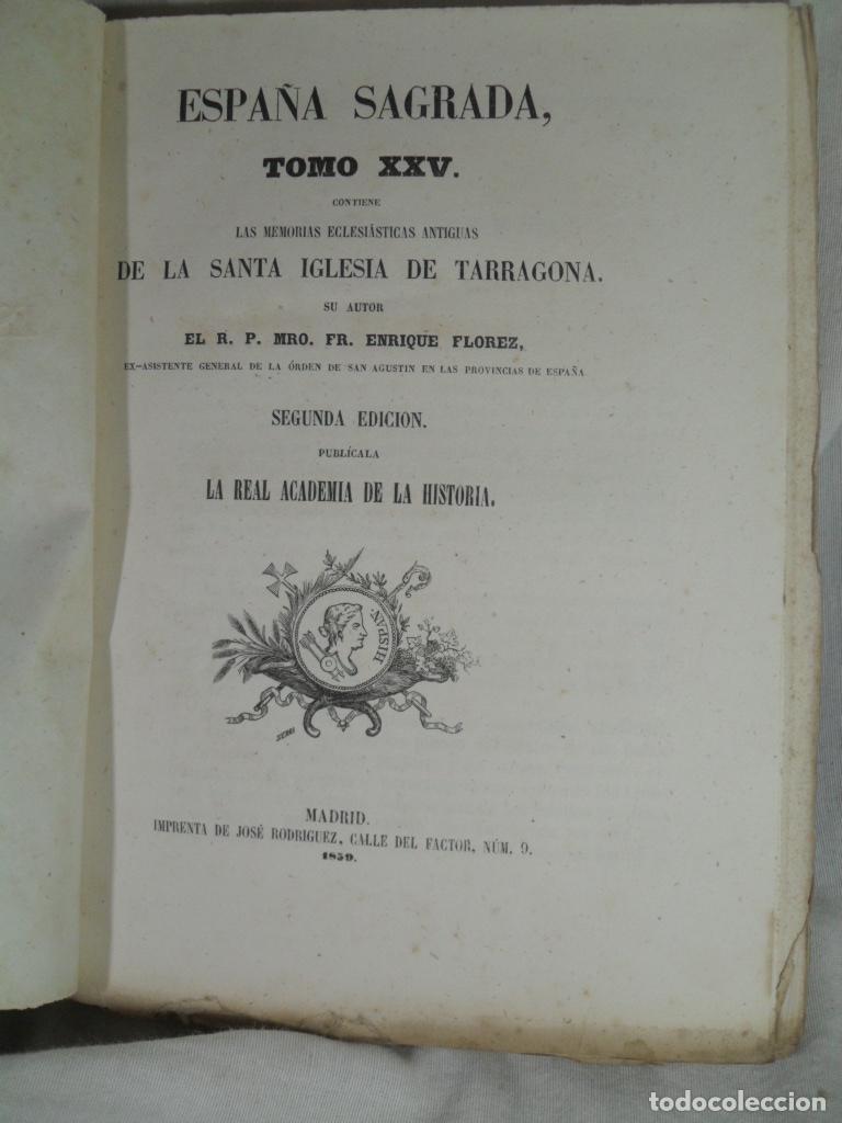 Livres: ESPA&Ntilde;A SAGRADA TOMOXXV - HENRIQUE FLOREZ