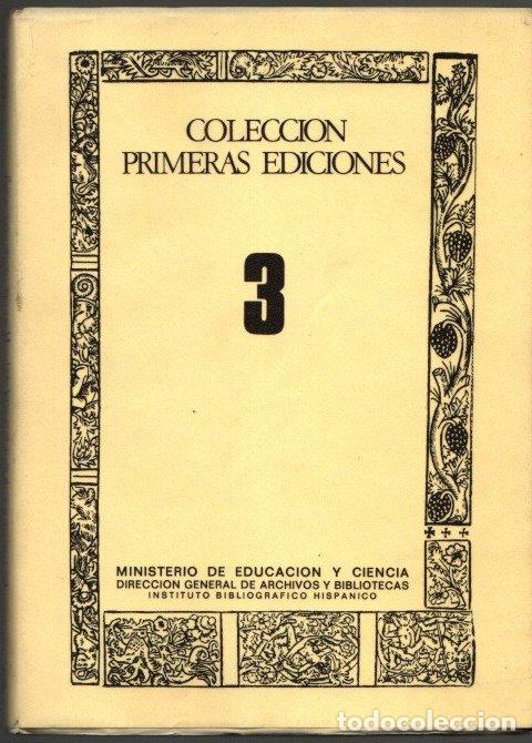 Libros: Colecci&oacute;n primeras ediciones 3. El secretario del Rey - Berm&uacute;dez de Pedraza, Francisco