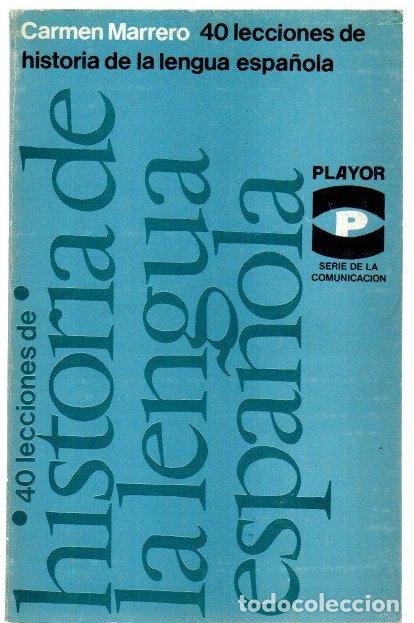 Livros em segunda m&atilde;o: 40 lecciones de historia espa&ntilde;ola - Marrero, Carmen