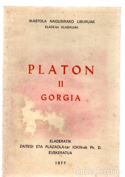 B&uuml;cher: II. Gorgia - Platon