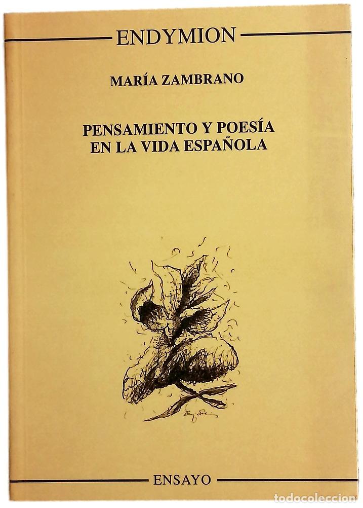 Libros: Pensamiento y Poes&iacute;a en la Vida Espa&ntilde;ola
