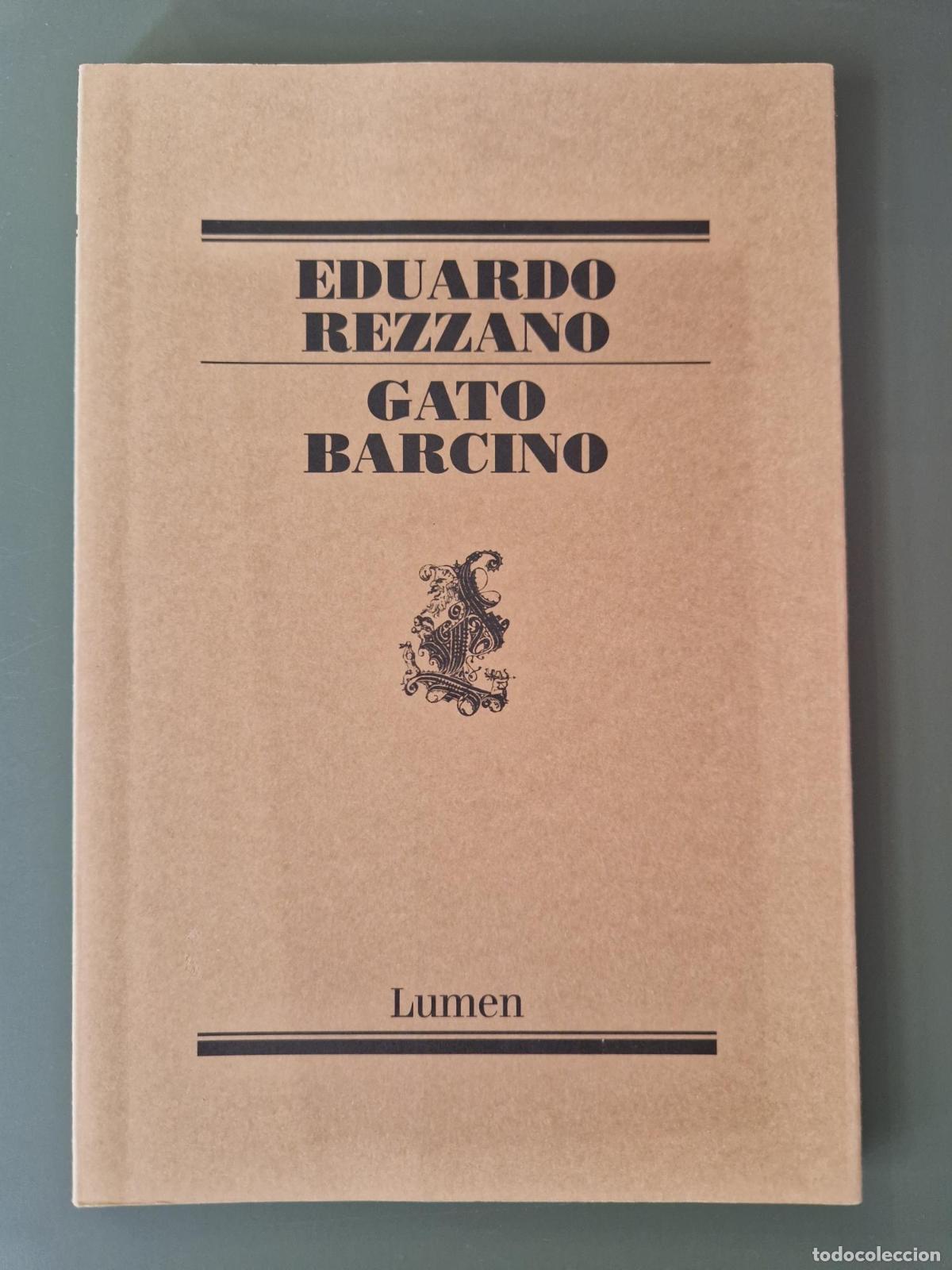 Livros em segunda m&atilde;o: Gato barcino - Eduardo Rezzano