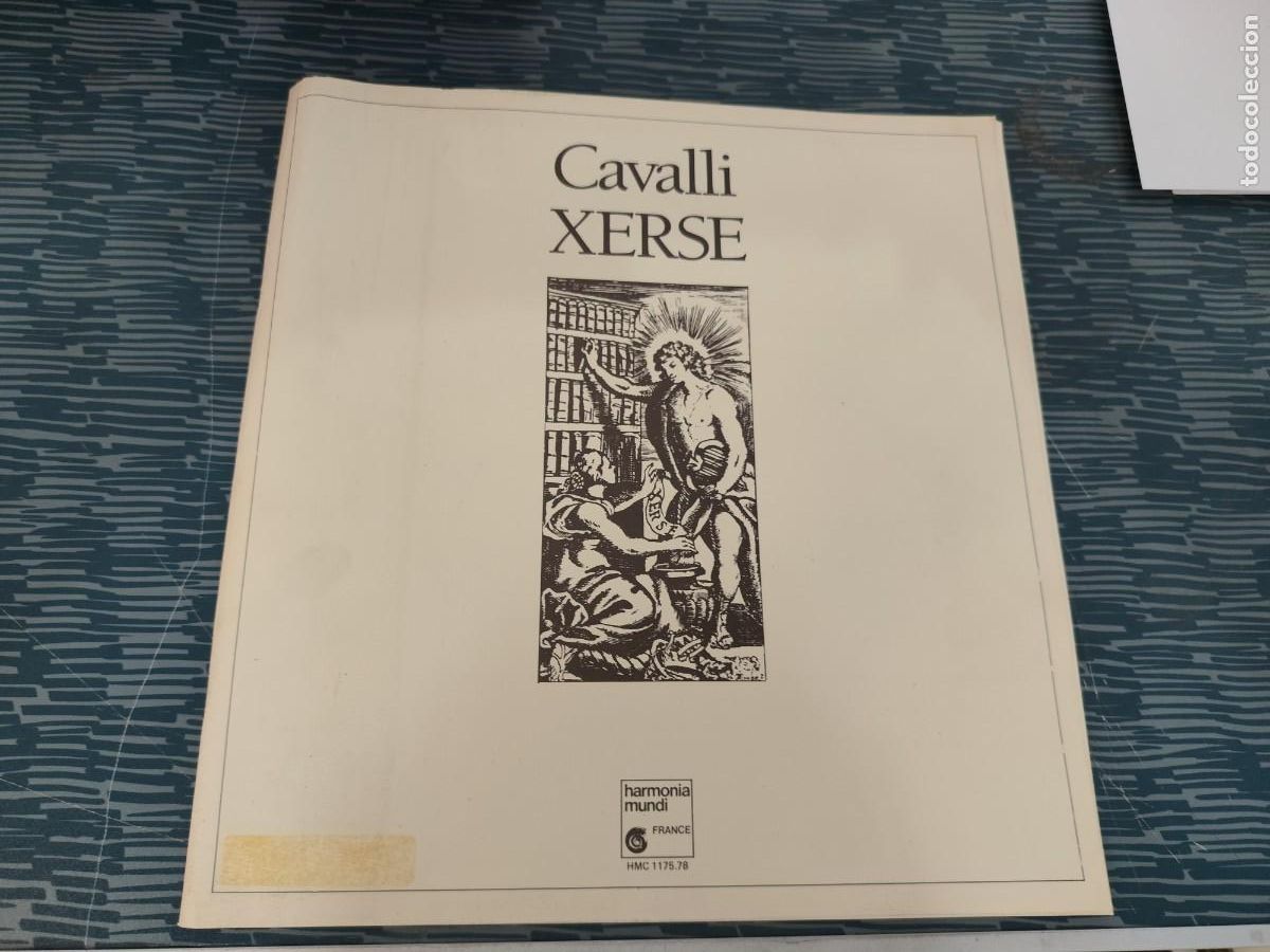 Libros: CAVALLI XERSE,OPERA IN TROIS ACTES,79 P&Aacute;GINAS.
