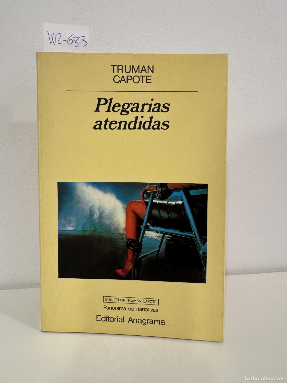 Livres: CAPOTE, Truman. - Plegarias atendidas.