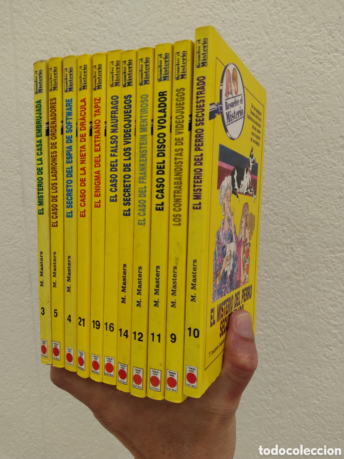 books: RESUELVE EL MISTERIO TIMUN MAS_ 3.4.5.9.10.11.12.14.16.19.21 SIN LEER