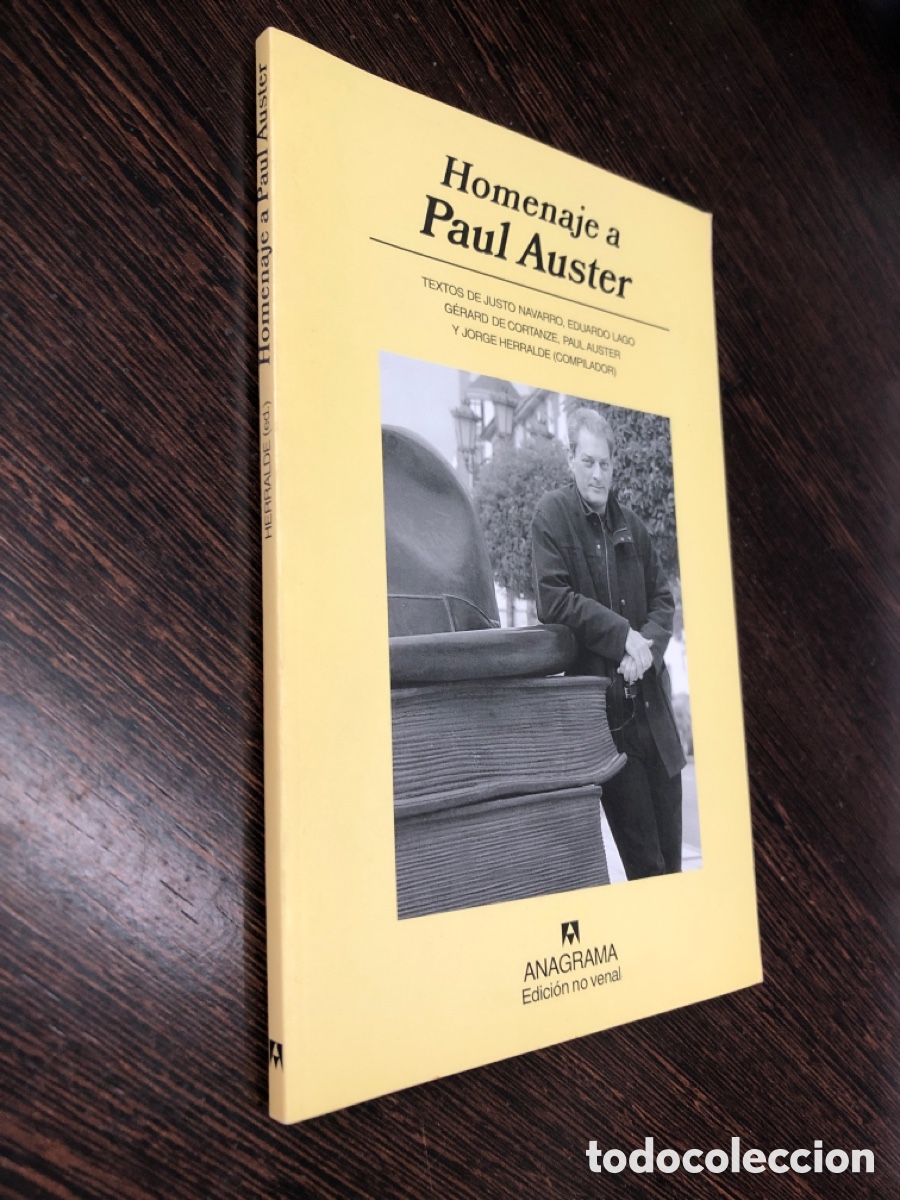 Libros: HOMENAJE A PAUL AUSTER ANAGRAMA PANORAMA DE NARRATIVAS - Foto 2