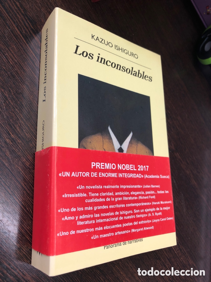 Libros: LOS INCONSOLABLES KAZUO ISHIGURO ANAGRAMA PANORAMA DE NARRATIVAS