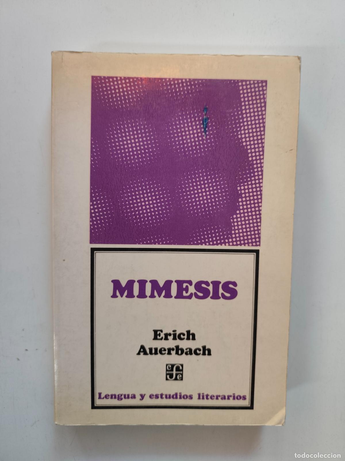 books: Erich Auerbach - Mimesis. La representaci&oacute;n de la realidad en la literatura occidental