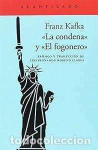 Libros: La condena. El fogonero - Franz Kafka