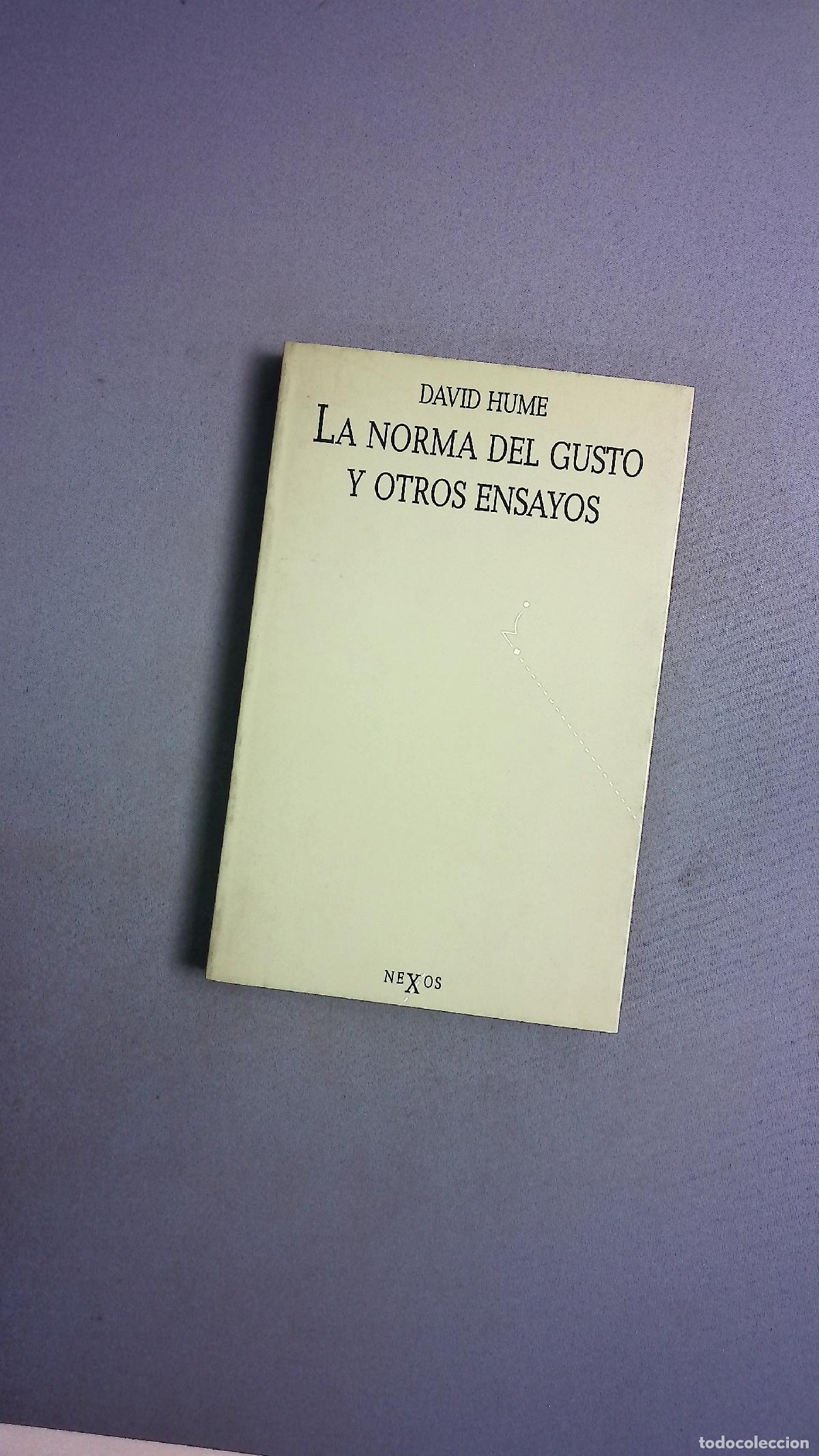 Libros: La norma del gusto y otros ensayos